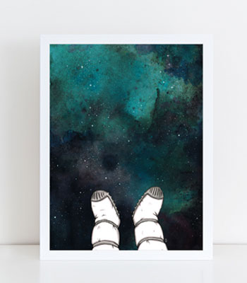 Lámina Un paseo por el Sistema Solar